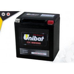 Batterie Unibat CX30L - Super renforcé activé en Usine.