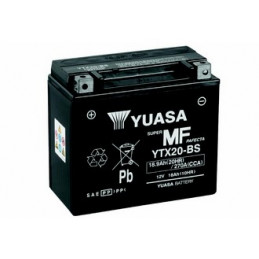 Batterie YUASA YTX20-BS (CBTX20-BS / CBTX20BS / BTX20 / YTX20BS)