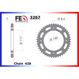 YZ.80 '86/92 14X46 428H *  (1LR,2JF,2VF,3ML,3MLA)