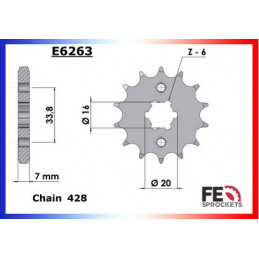 SR.125.SE '82/98 14X49 428H *  (10F,3MW)