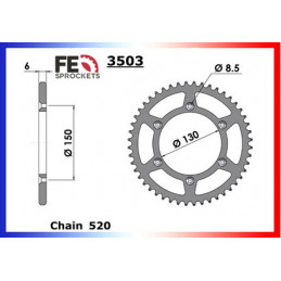 WR.250.Z '00/03 14X50 RK520FEZO *