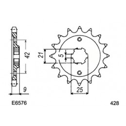 XT.350 '85/99 19X52 428H µ  (55V,3YT,59Y,1WM)