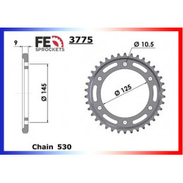 FZR.600 '89/90 15X46 RK530MFO  (3HE,3RG,3RH)