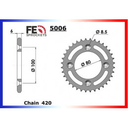 CR.80.RF '85 Ptes Roues 15X49 FE420R µ  (HE04)