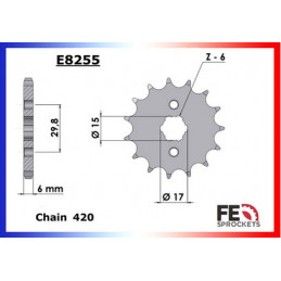 CRF.110 '13/20 14X38 FE420R