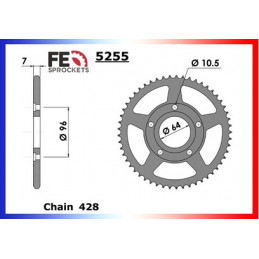 XLR.125 '82/87 15X53 428H *  (JD04)