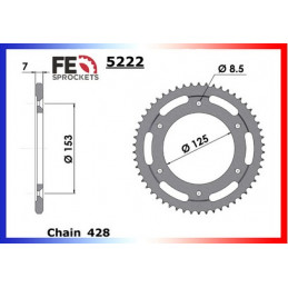 XR.125.L '03/07 17X54 RK428KRO 