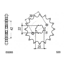 XLR.400 '82 15X46 RK520KRO *  (ND01)