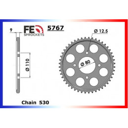 CB.750.K2/K6/FOUR '71/76 18X48 RK530KRO *  (CB750)