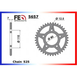 XRV.750AFRICA-TWIN'90/92 16X46 RK525KRO µ  (RD04)