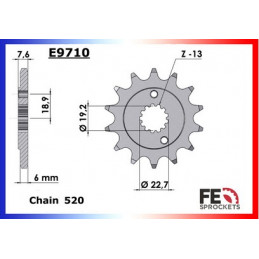 LTR.450'06/09, LTR.450.R'10 14X36 RK520FEZO