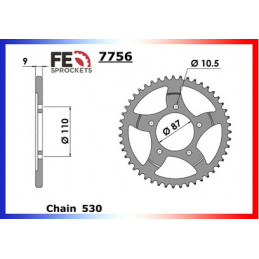 RF.600.R '93/94 14X43 RK530KRO *