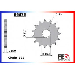 GSX.R.600 '01/05 16X45 RK525RO *  (WVBG-WVB2)