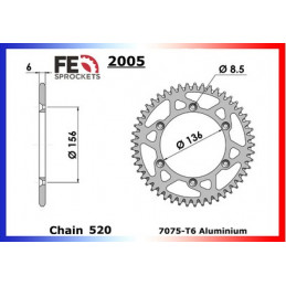 125.EC ENDURO '94/02 13X52 520HG µ