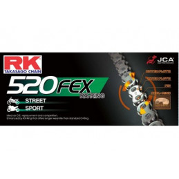 125.PLANET '98/02 14X43 RK520FEX  Roues 3 ou 6 Bâtons