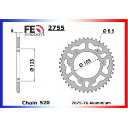 125.HALLEY 4T 10/12 13X48 RK520MXZ *