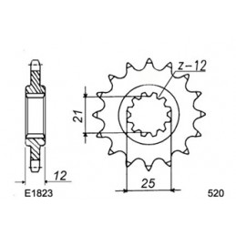 360 _ 430.CR '77/84 12X53 RK520KRO 