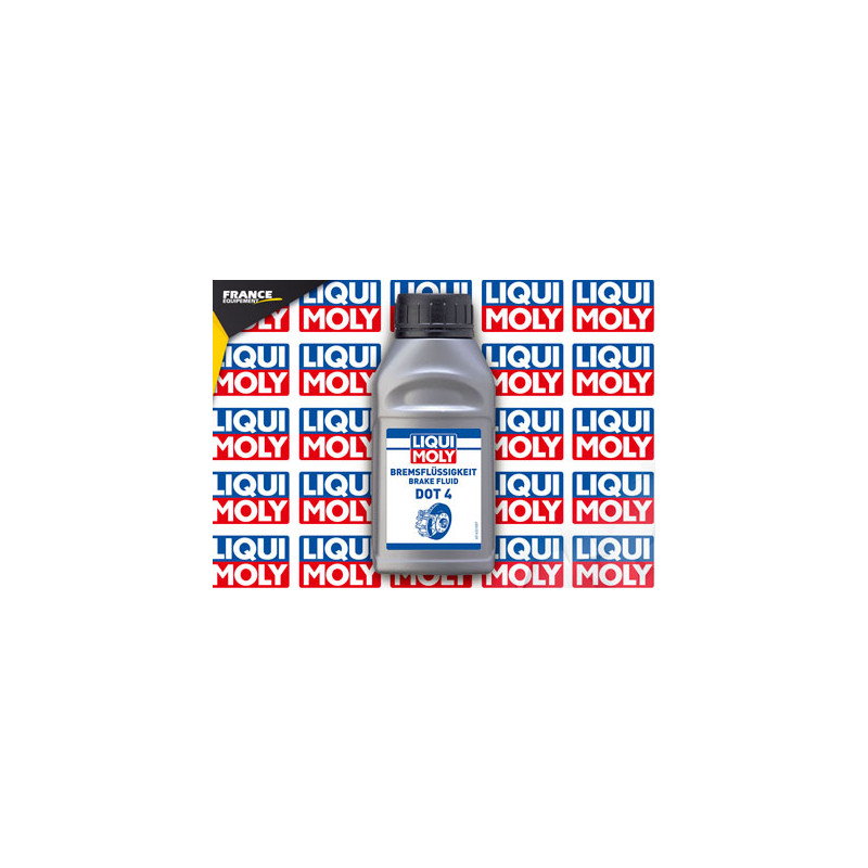 500ml Brake Fluid DOT4 Bidon plastique (carton de 24 )