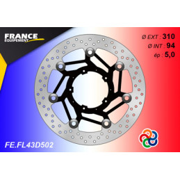 Kit Freinage FRANCE EQUIPEMENT - AP RACING Composé de 2 Disques