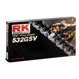 CHAINE RK 532GSV 130 MAILLONS avec Attache à River.