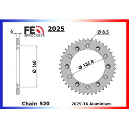 VOR.450.ENDURO '01/05 14X48 RK520MXZ µ