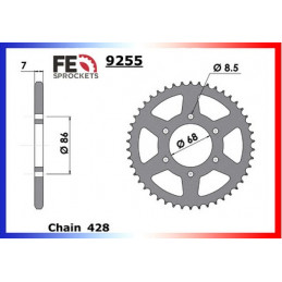 BN.125.ELIMINATOR '98/09 15X46 RK428MXZ  (A1-8/A9F)