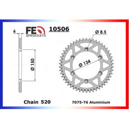 KX.250 (2T)'05/07 13X51 RK520FEZO