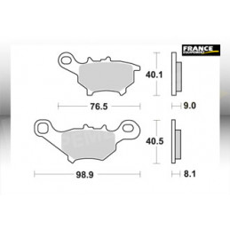 Plaquettes de freins AP RACING