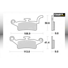 Plaquettes de freins AP RACING