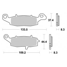 Plaquettes de freins AP RACING