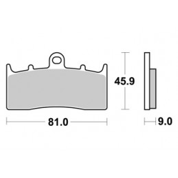 Plaquettes de freins AP RACING (Nouvelle Génération)