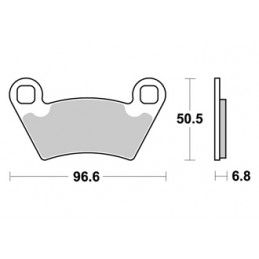 Plaquettes de freins AP RACING