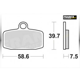 Plaquettes de freins AP RACING