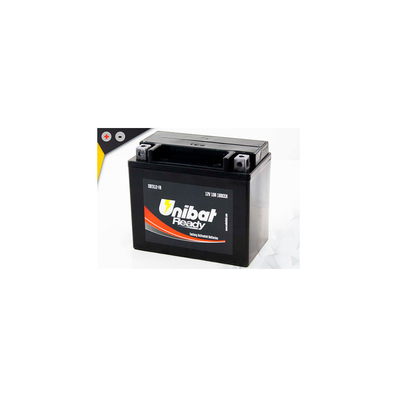 Batterie Unibat CBTX12-FA - Scellés en Usine.