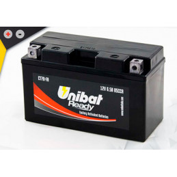 Batterie Unibat CT7B-FA - Scellés en Usine.