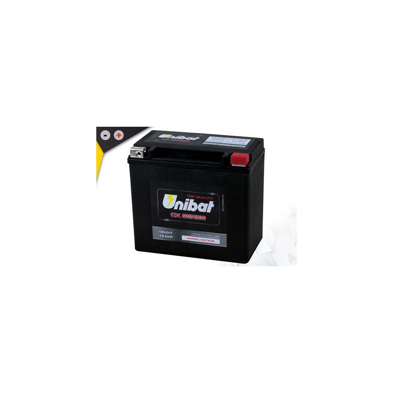 Batterie Unibat CX16LB - Super renforcé activé en Usine.