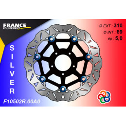 Disque de frein Gamme Silver F10502R.00A0 / Oeillets Couleurs