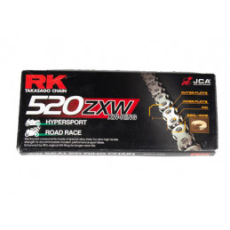 CHAINE RK 520ZXW  36 MAILLONS avec Rivet Creux.