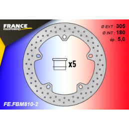 Disque de frein Gamme Essentiel FE.BM810-2 (inclus 5 plots)