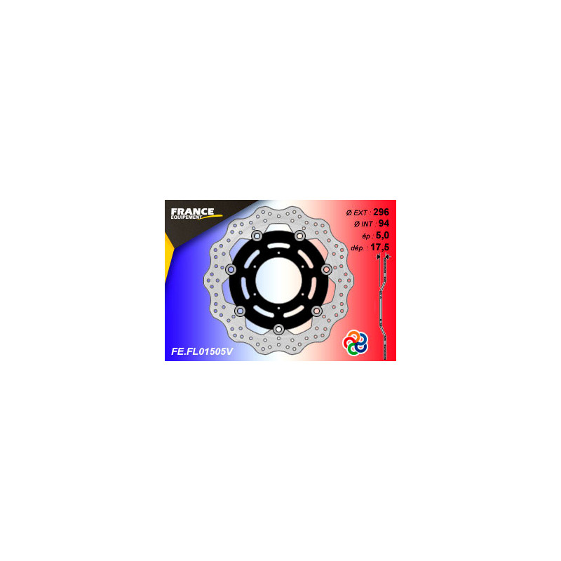 Disque de frein Gamme Essentiel FE.FL01505V