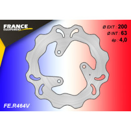 Disque de frein FE.R464V(FE.R463V + trou pour un compteur de vitesse)