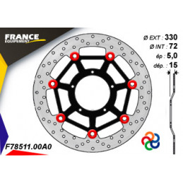 Kit Freinage FRANCE EQUIPEMENT - AP RACING