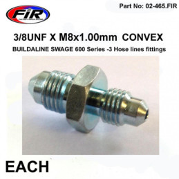 3/8UNF X M8x1.00mm CONVEXE