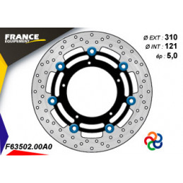 Kit Freinage FRANCE EQUIPEMENT - AP RACING Composé de 2 Disques