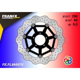 Kit Freinage FRANCE EQUIPEMENT - AP RACING Composé de 2 Disques