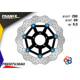 Kit Freinage FRANCE EQUIPEMENT - AP RACING Composé de 2 Disques