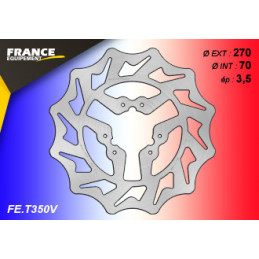 Kit Freinage FRANCE EQUIPEMENT - AP RACING Composé de 2 Disques