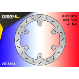 Kit Freinage FRANCE EQUIPEMENT - AP RACING Composé de 2 Disques