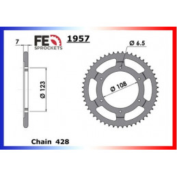 XR6.50 '02/07 12X52 RK428KRO  (Adaptation en 428)