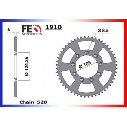 TM.125 '85/98 13X50 520HG *